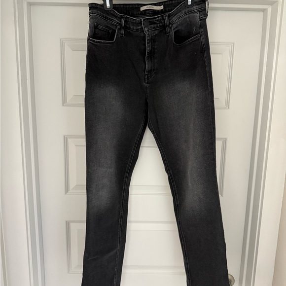 HUDSON Barbara high-rise baby bootcut Jean with slit hem - Picture 1 of 7